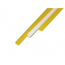 Rura Termokurczliwa 4,8 /2,4mm 3/16" (1.0M) Żółta